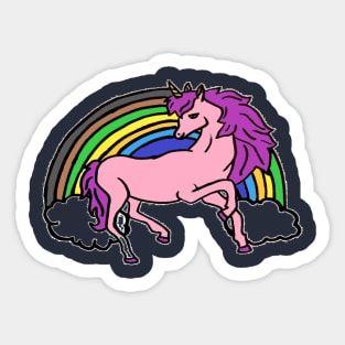 UNICORN STYLE APARELLS Sticker